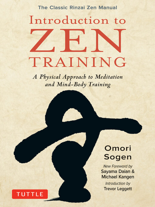 Title details for Introduction to Zen Training by Omori Sogen - Available
